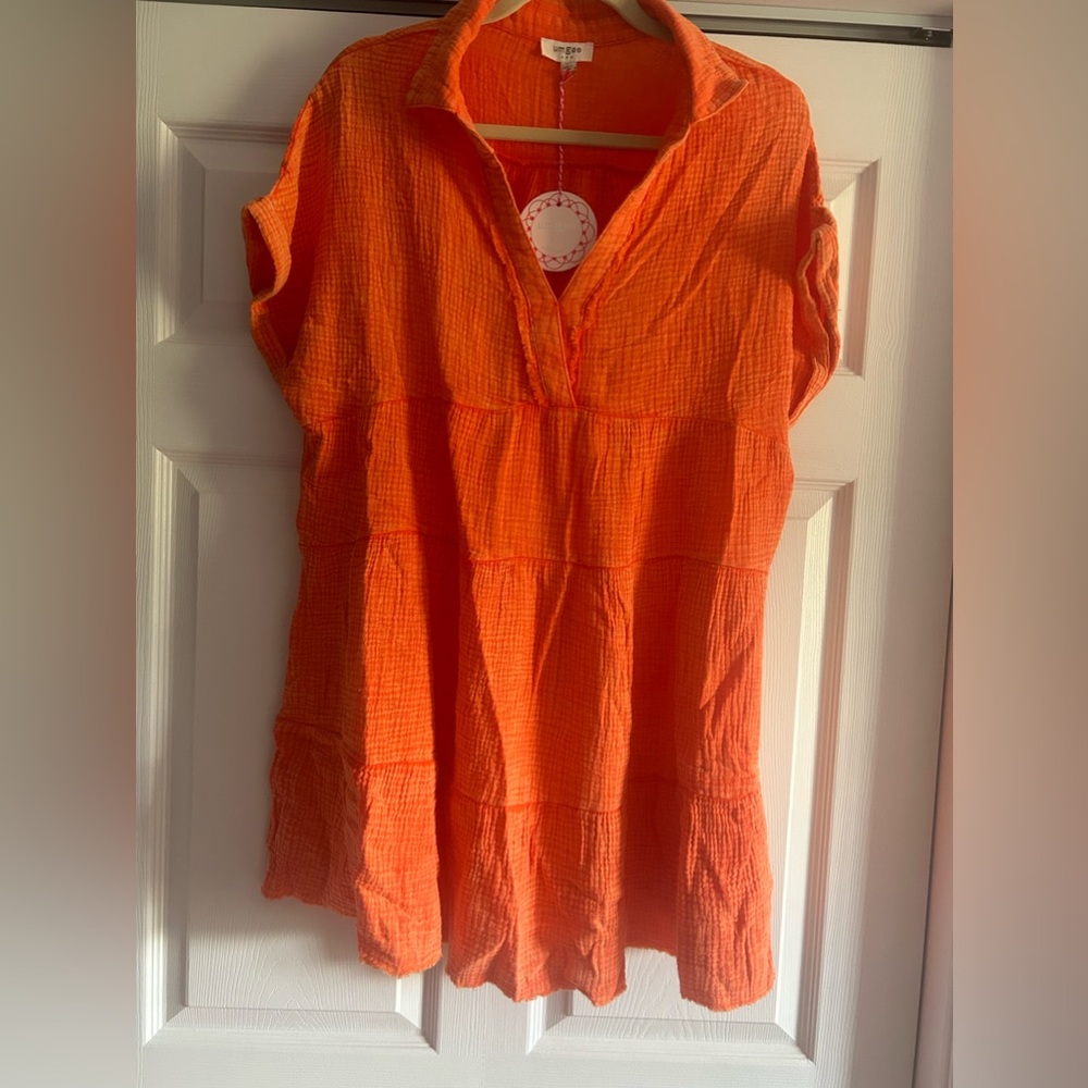 Mineral wash dress